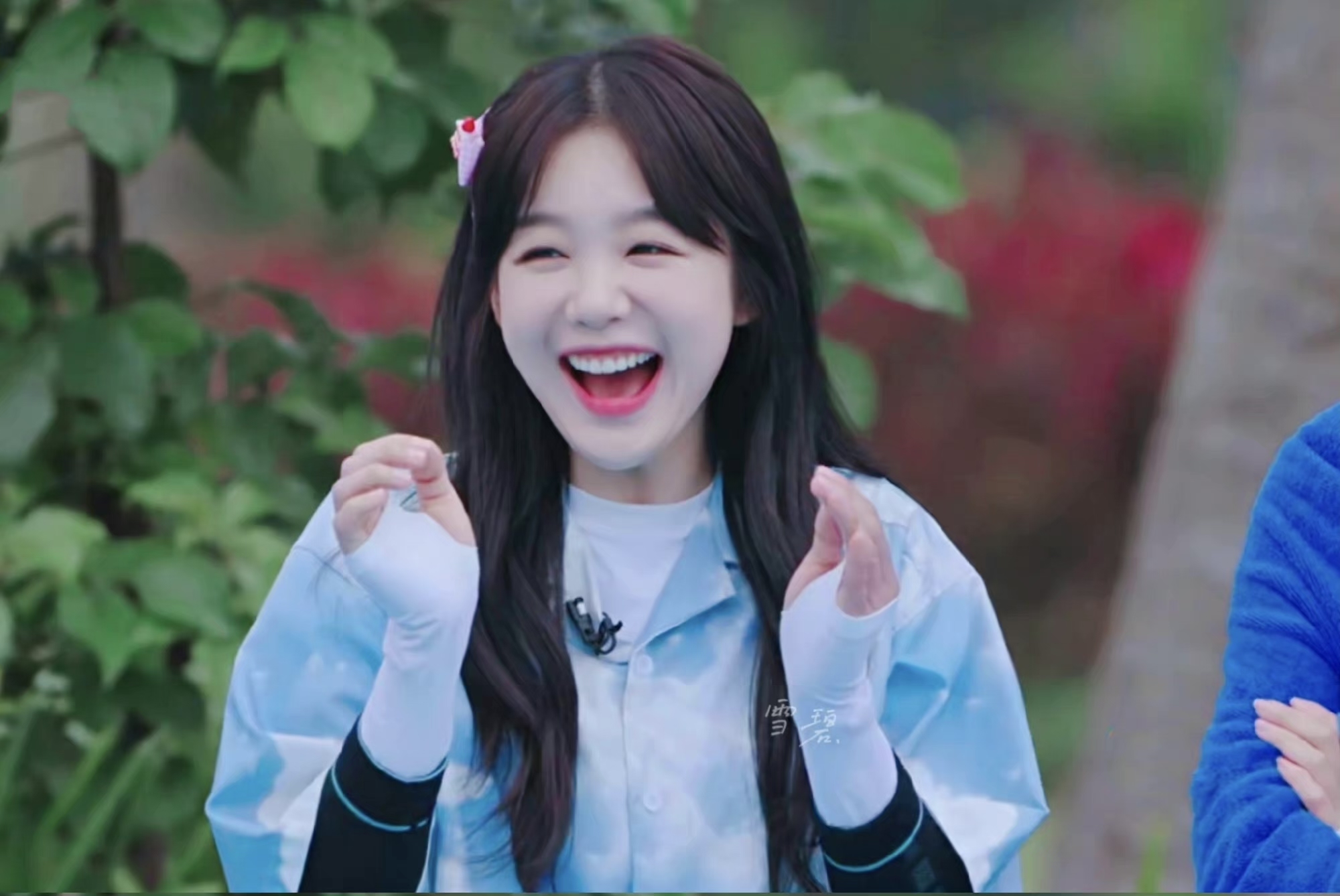 谁能拒绝元气甜妹徐梦洁的可爱笑容!小彩虹为什么可以这么甜!