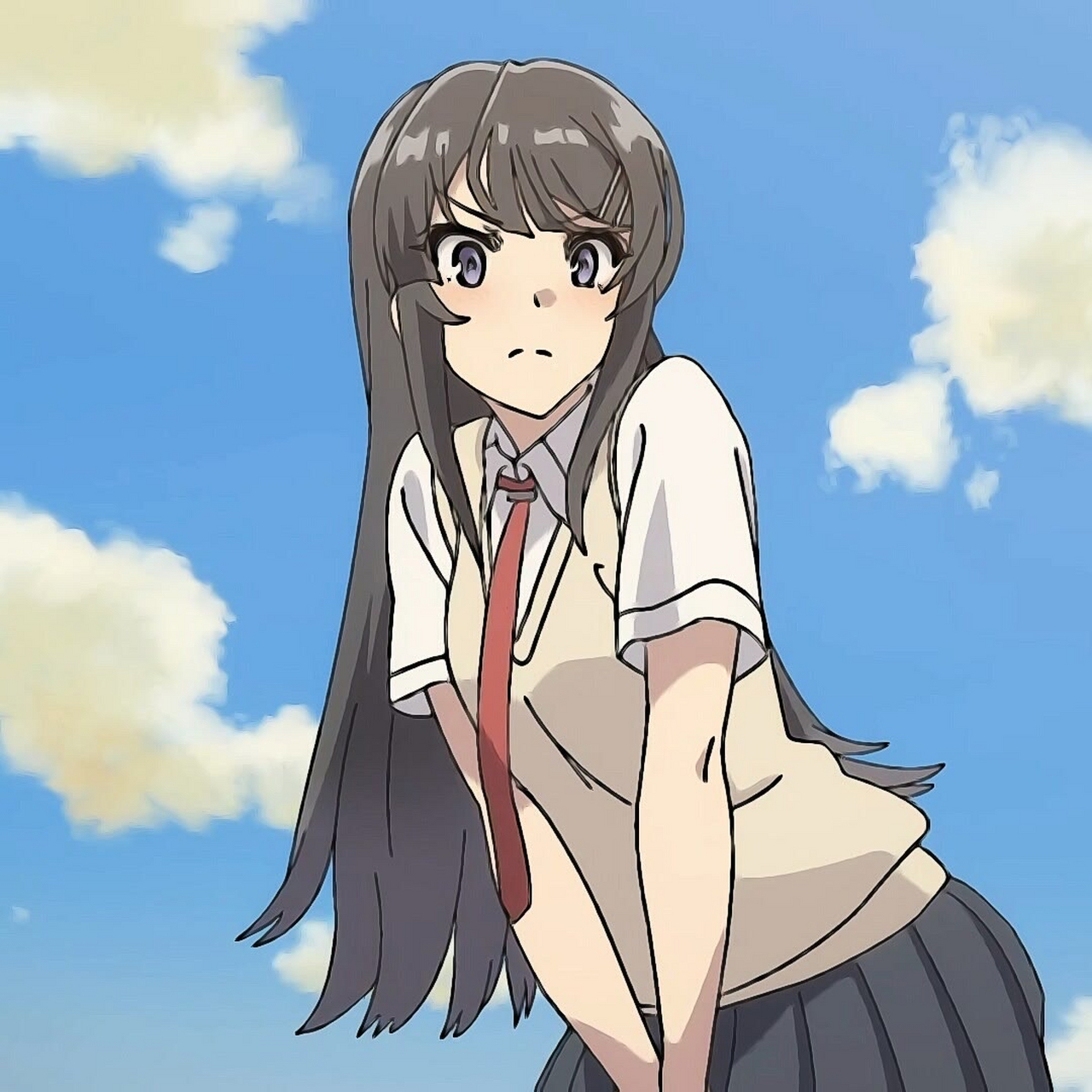 人活着不就是为了#樱岛麻衣# #动漫女生头像# #头像