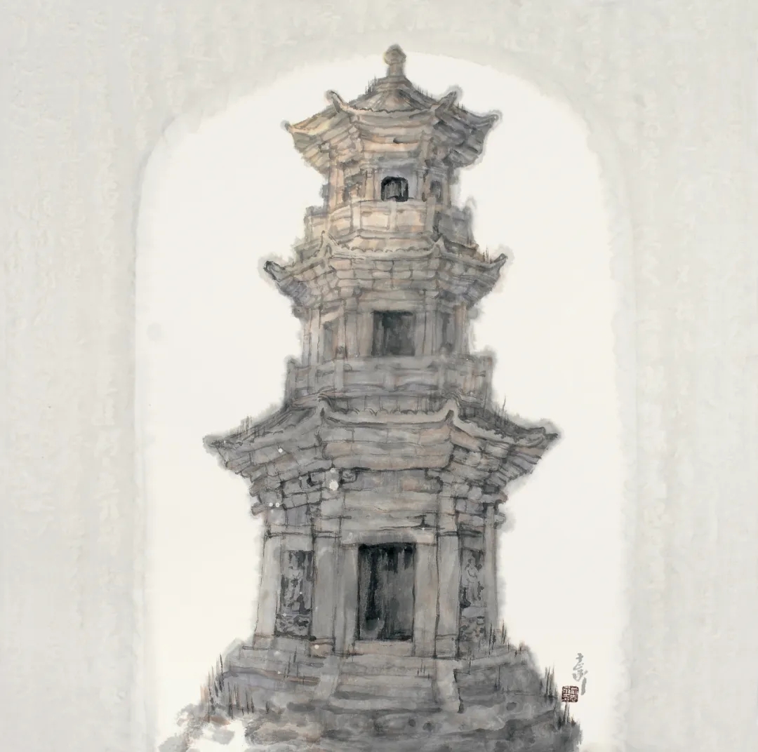 福建省画院|穿过昼夜的笔端——翁志承山水画