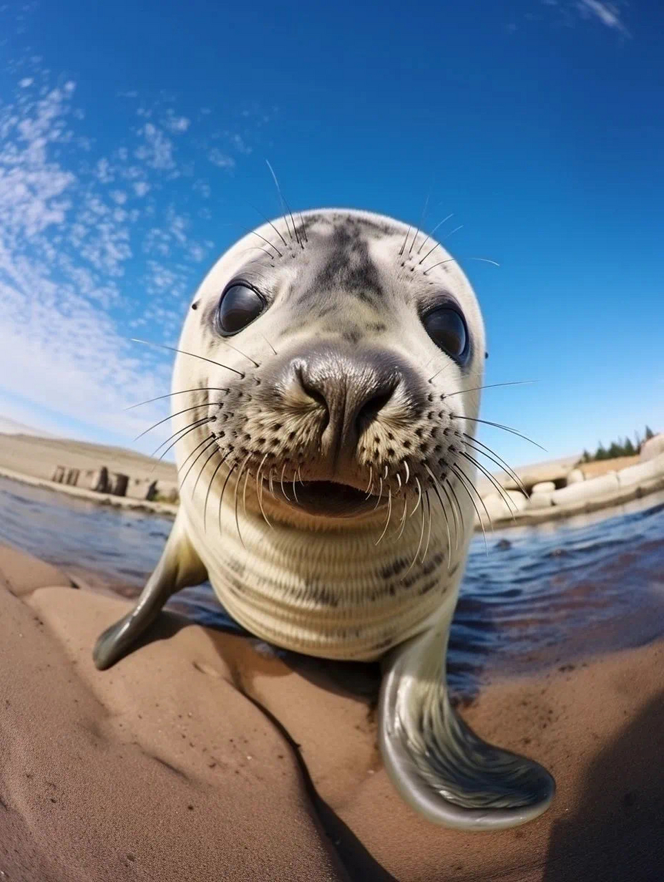一组被怼脸拍的可爱小动物【头像】,快来领娶吧[哟] --------- 图片