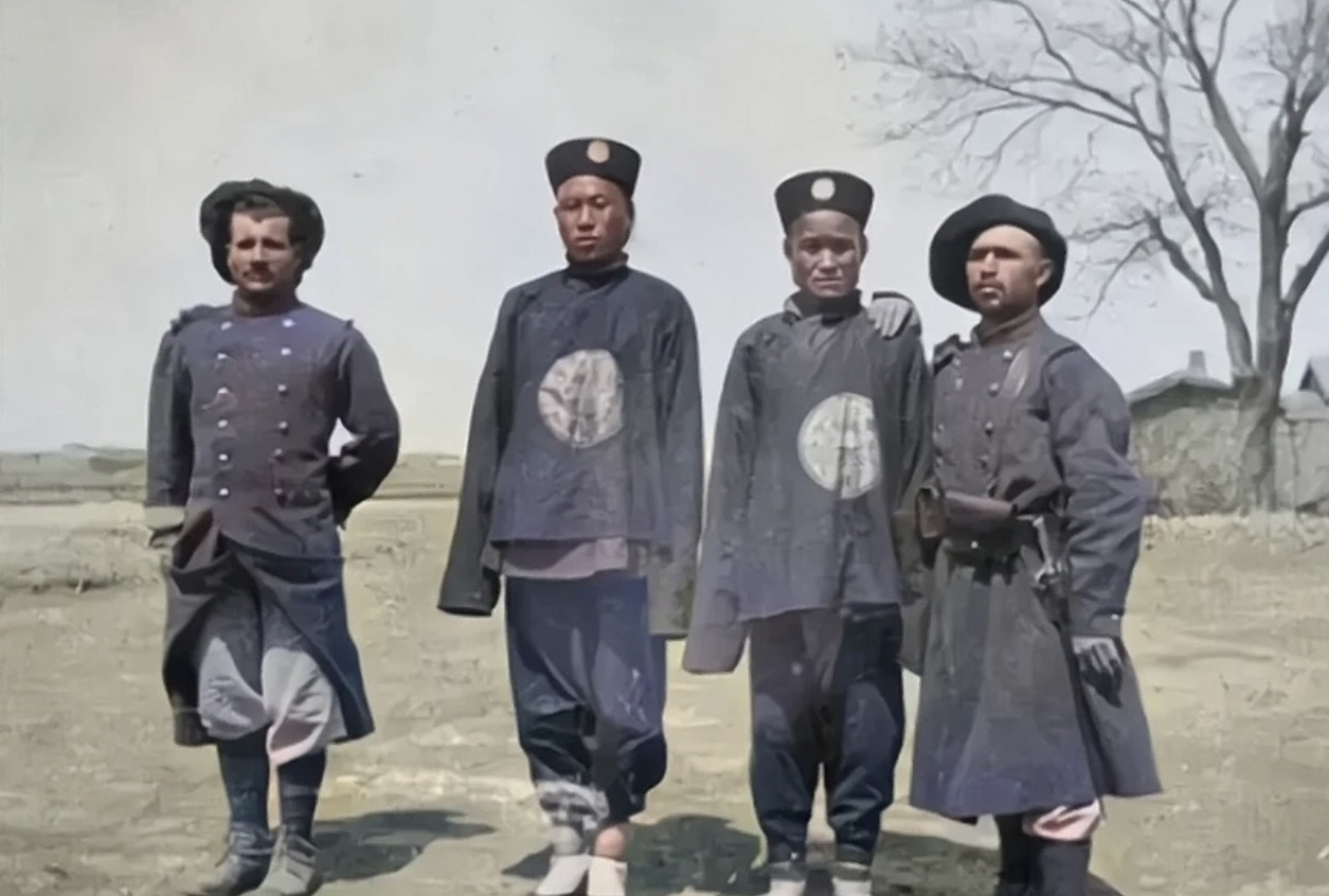 清朝巡捕的真实照片