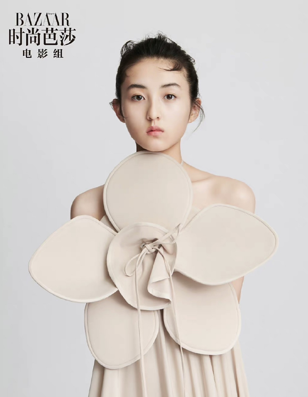 张子枫时尚质感大片写真 #张子枫