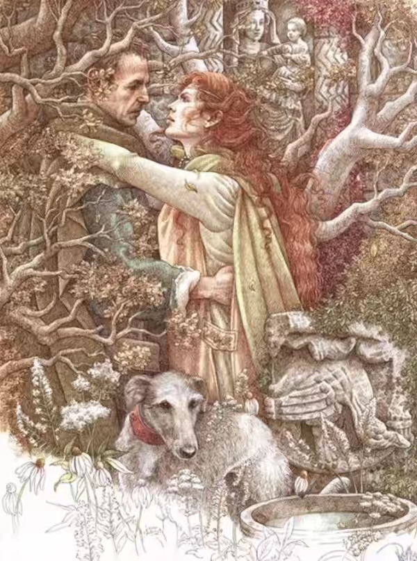 画家‖伊芳·吉伯(yvonne gilbert)