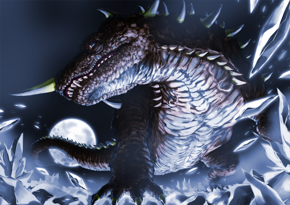 幻想巨型生物形象插画欣赏