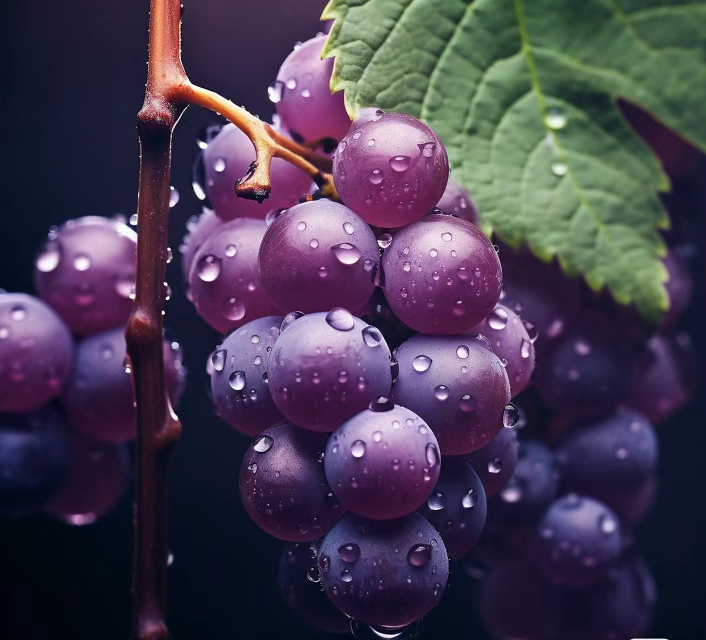 紫色的葡萄#晒出家乡冬日美食