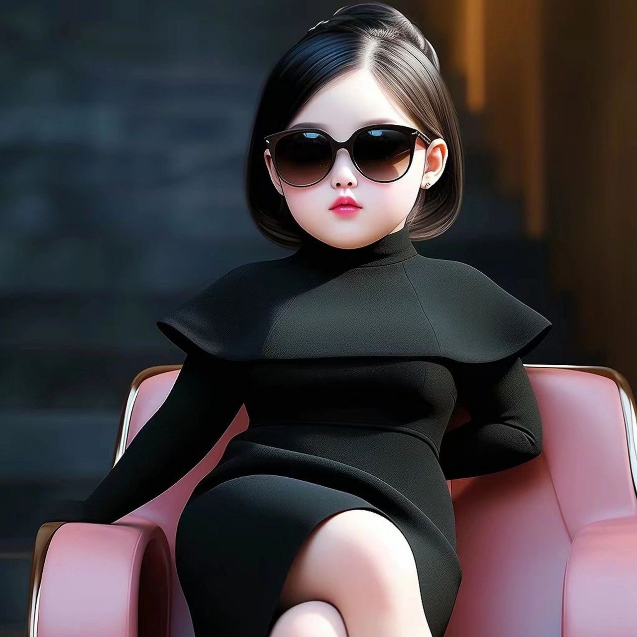 女生头像:御姐范的小胖妞,太可爱了!#头像# #微信头像