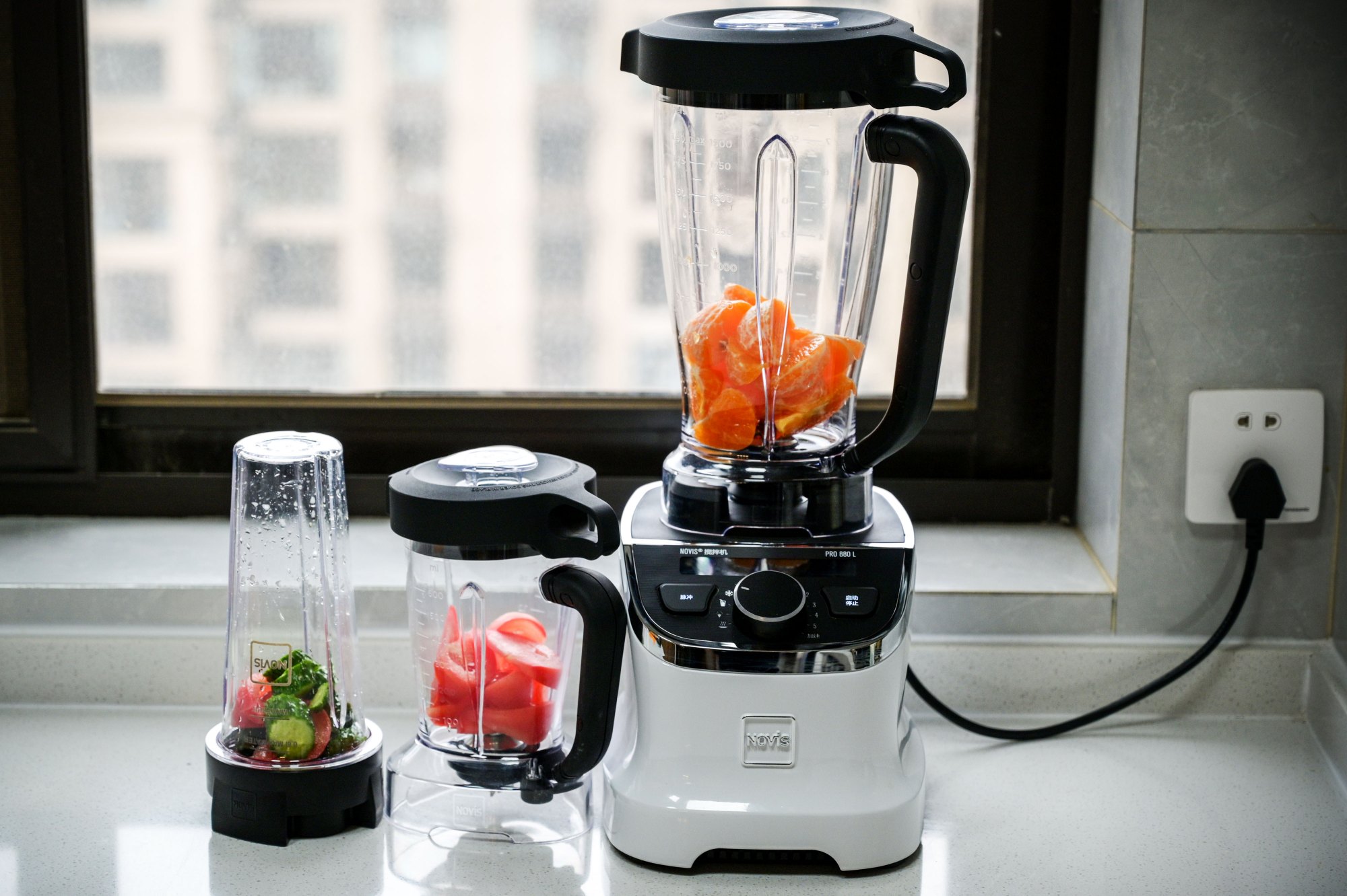 瑞士novis诺维斯破壁料理机,打造科技时尚厨房生活