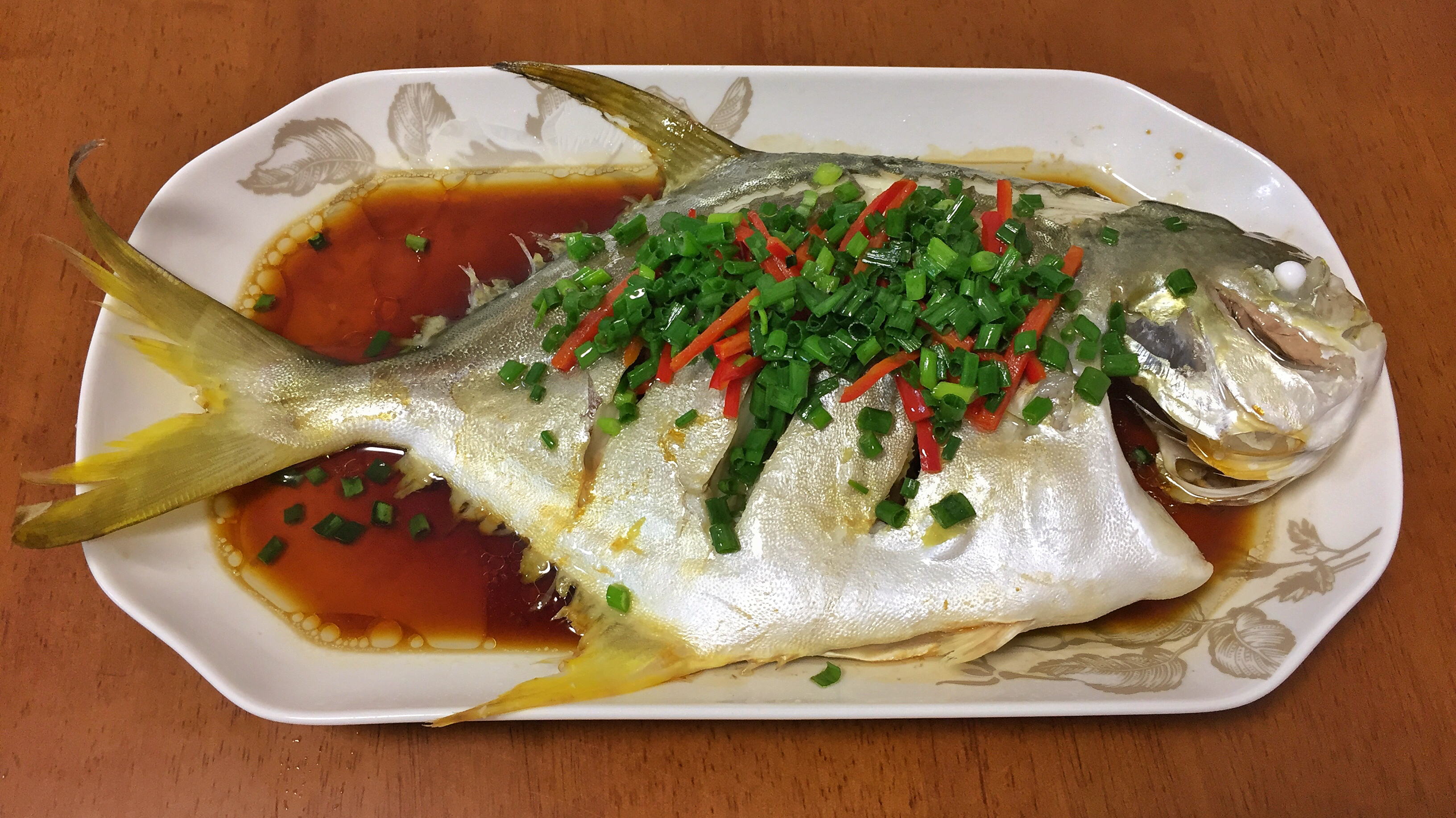 清蒸金鲳鱼,最正确的海鲜做法