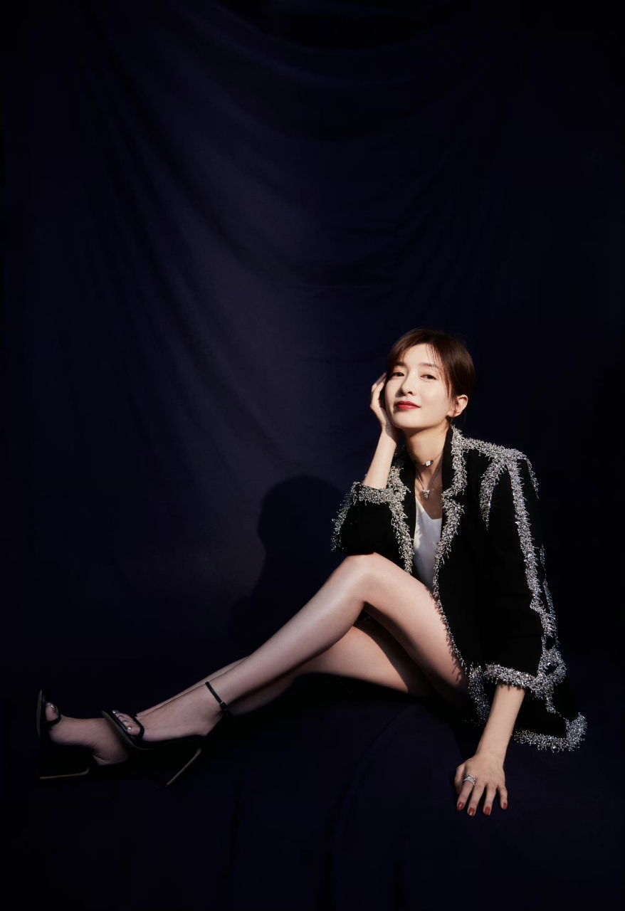 江疏影长腿高跟鞋[色][色] #江疏影