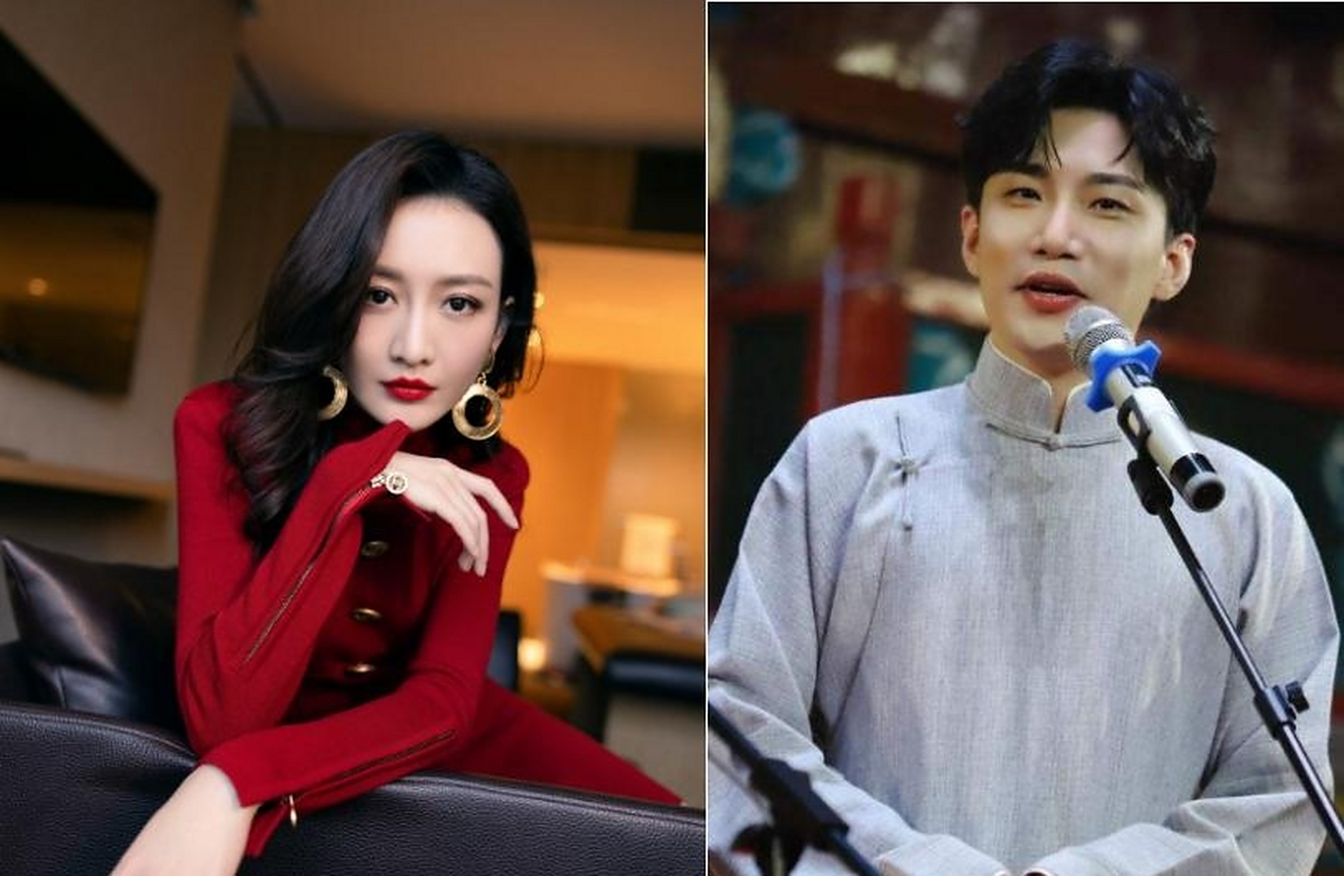 这就是王鸥的男朋友 何九华  #我们都爱聊八卦# #娱圈八卦资讯