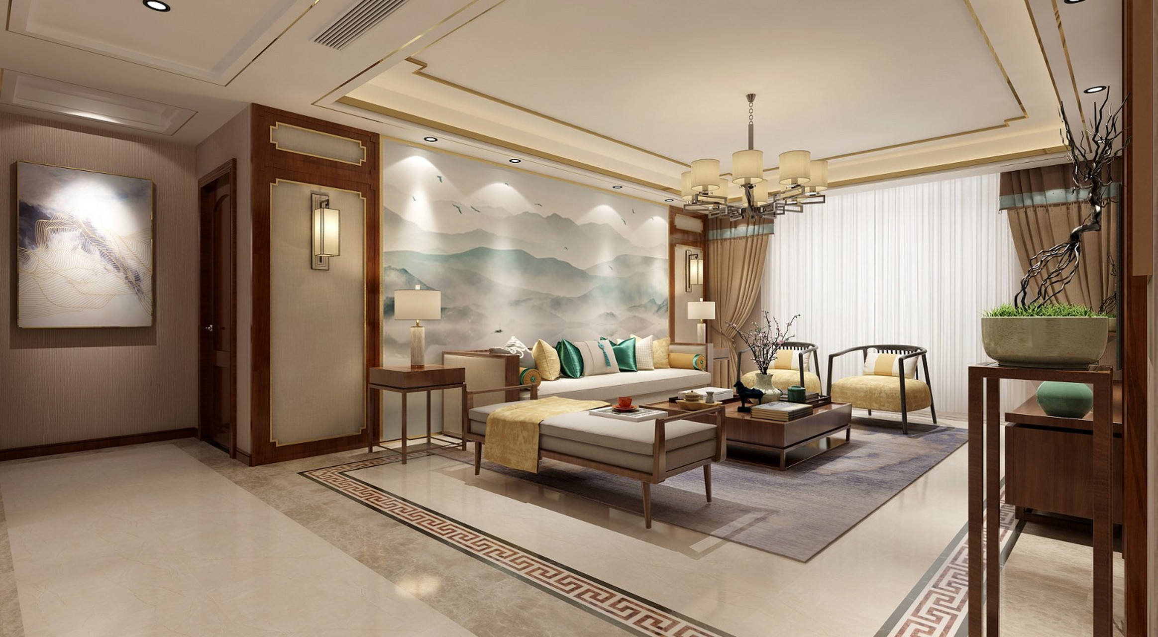 ☯#李理谦# 家居住宅风水之客厅财位的摆放风水宜忌 1,财位忌无靠