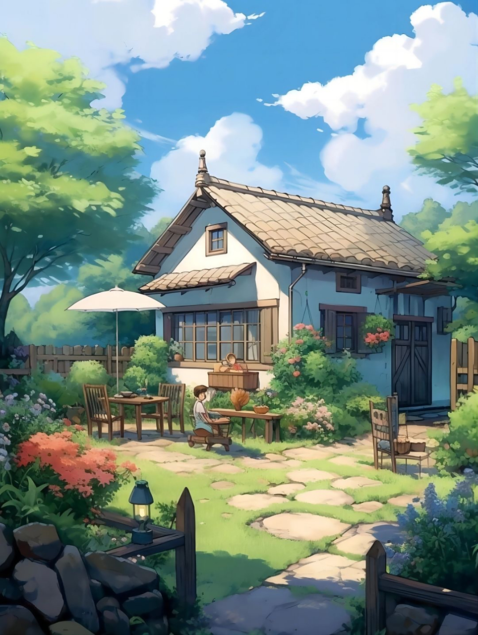 向往的乡村# #漫画# #ai共创计划# #家的一万种可能