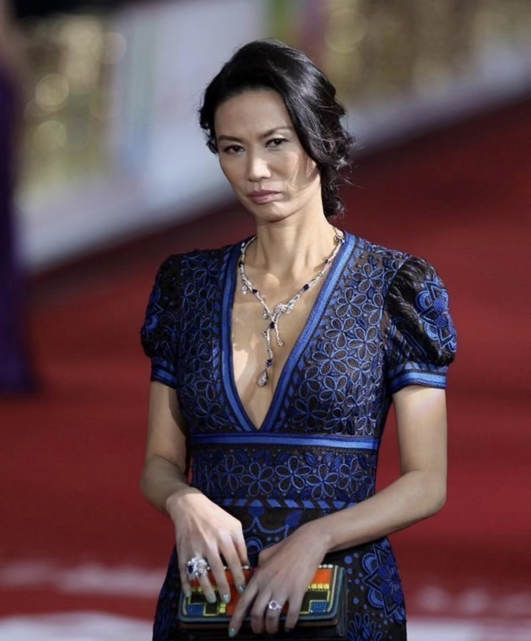 邓文迪,董明珠这种面相的人,看着就很强势绝对不好惹.