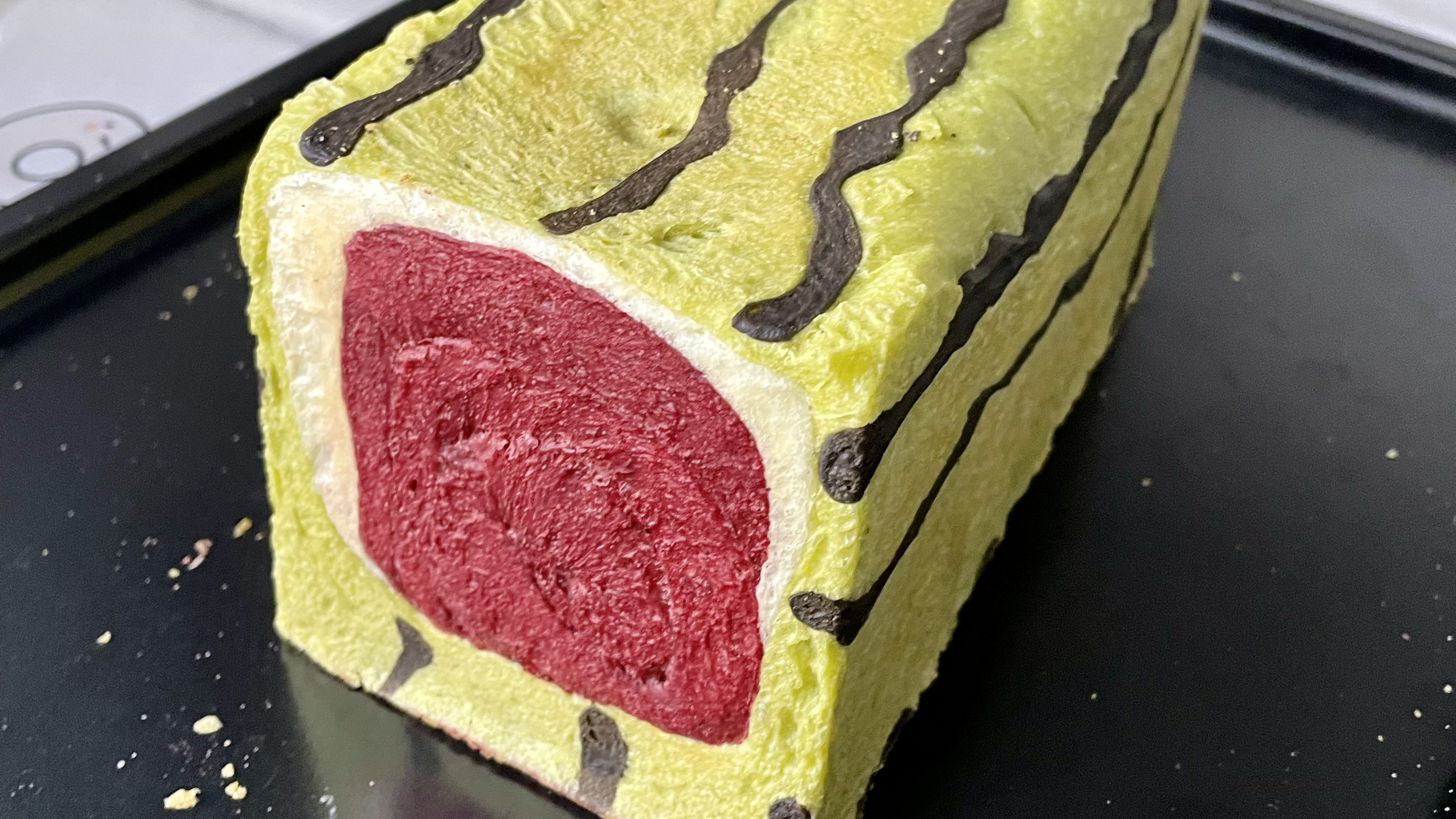 自己在家做西瓜吐司