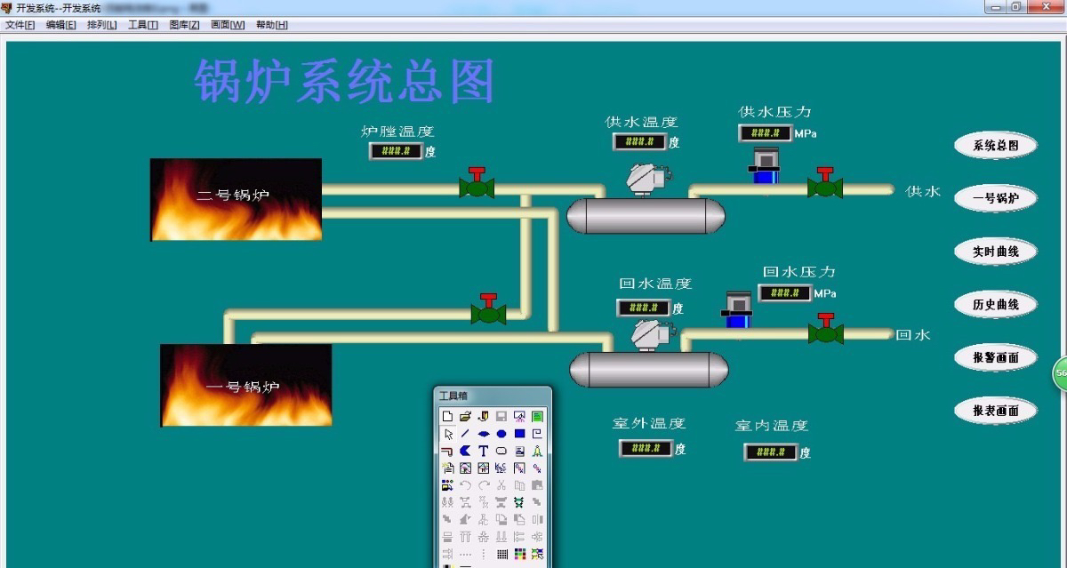 基于s7-300 plc组态王组态的锅炉燃烧控制系统的设计