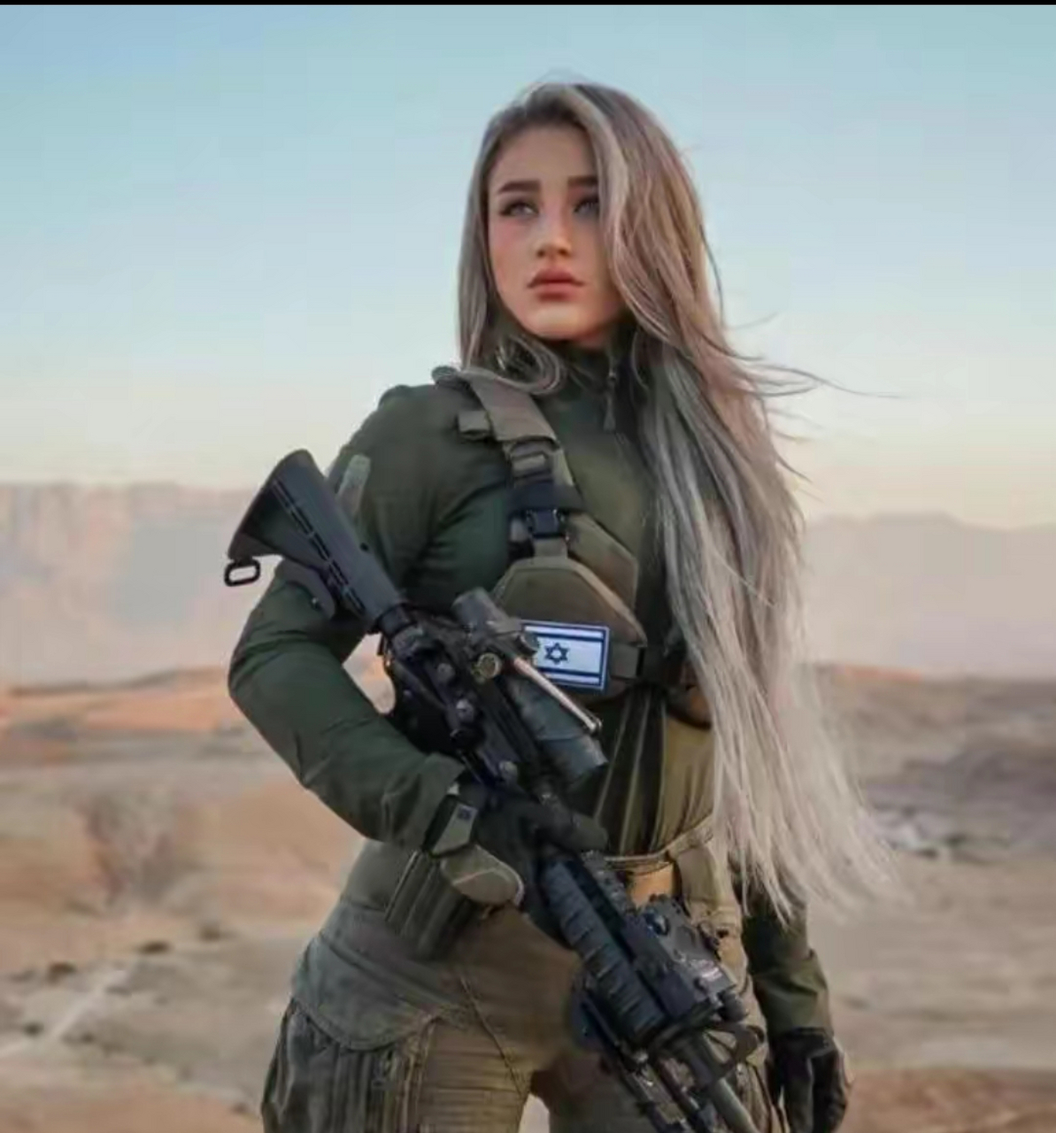 战时的乌克兰女兵