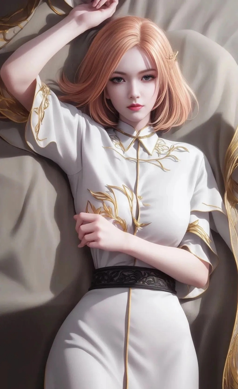 美图分享#床上胡列娜,你在看谁?