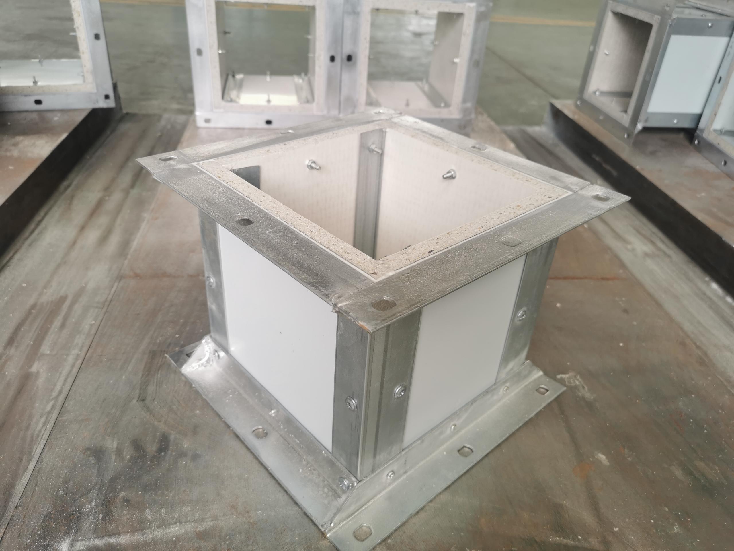 惠州耐火隔热板 钢面镁质防排烟复合风管厂家