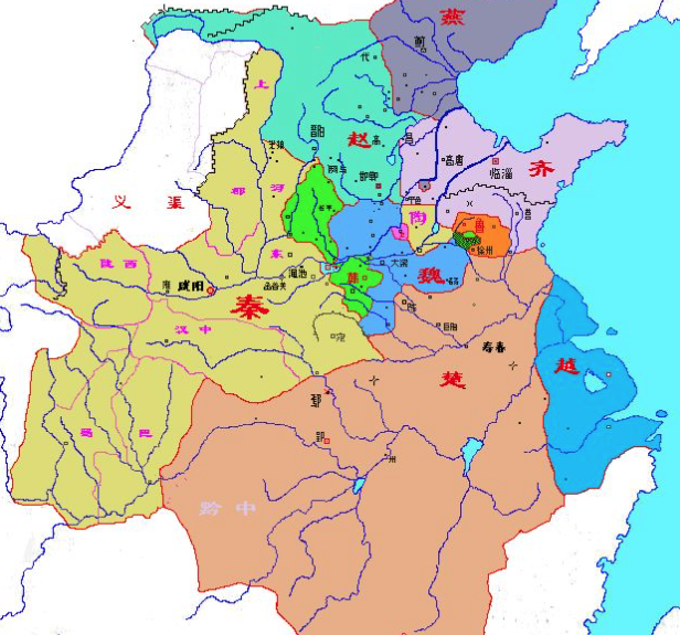 齐国和鲁国地图图片