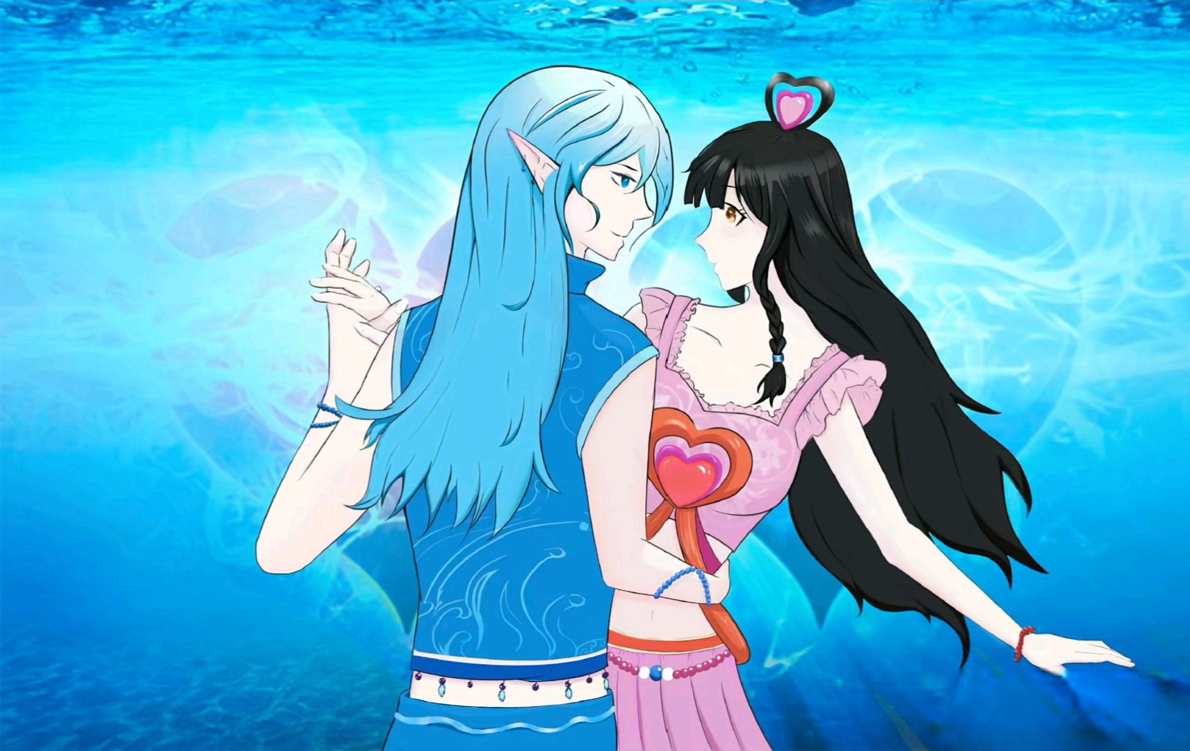 水默cp这是穿越了啊!这么甜!