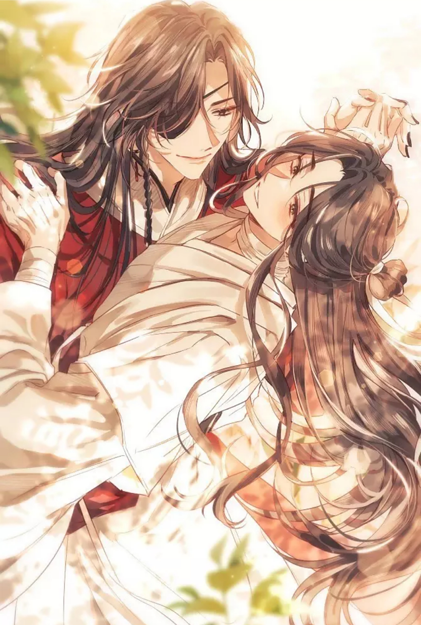浪漫共舞,花怜绝美.#天官赐福
