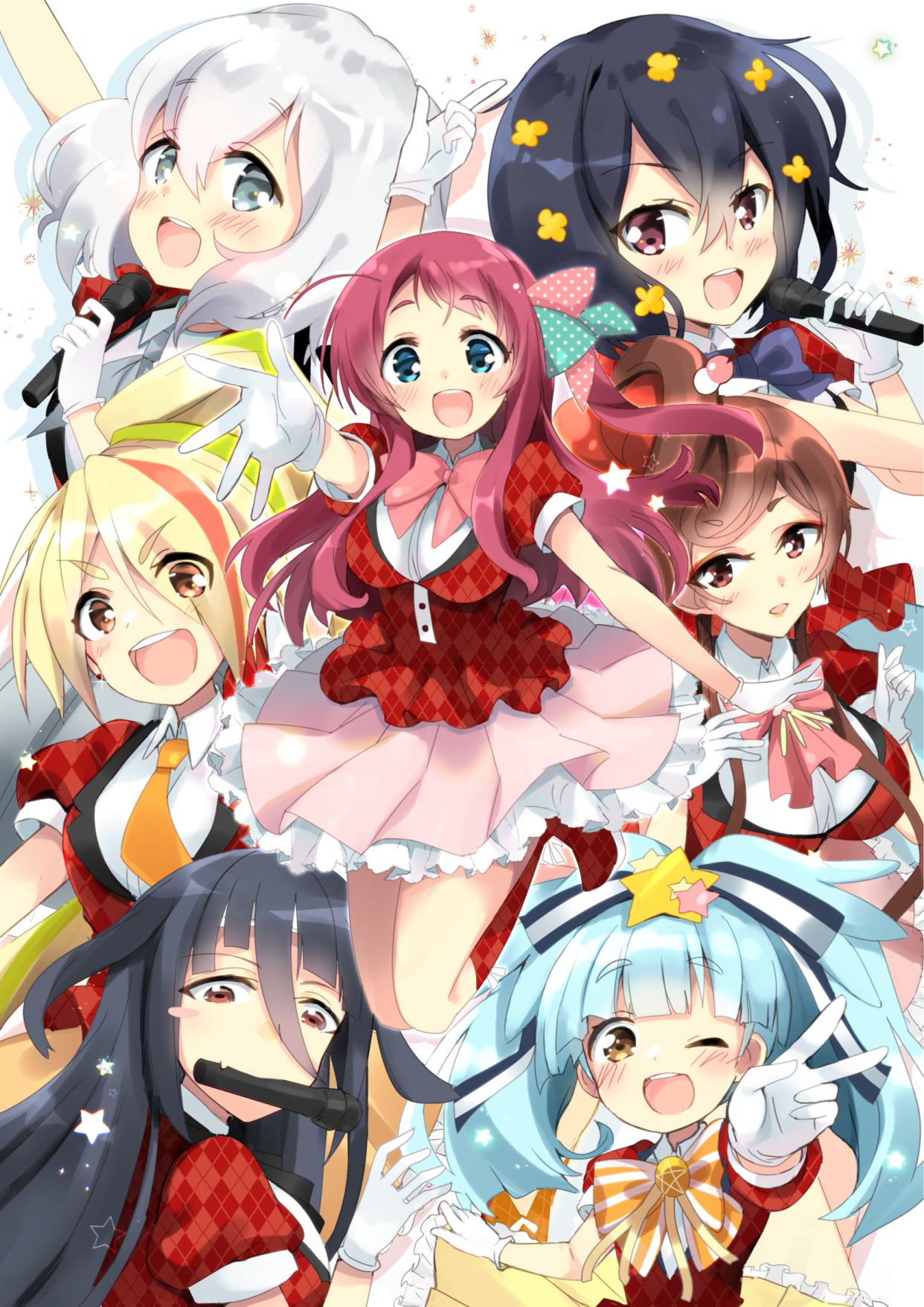 偶像系列来啦!这么可爱的美少女们怎么可能是僵尸嘛