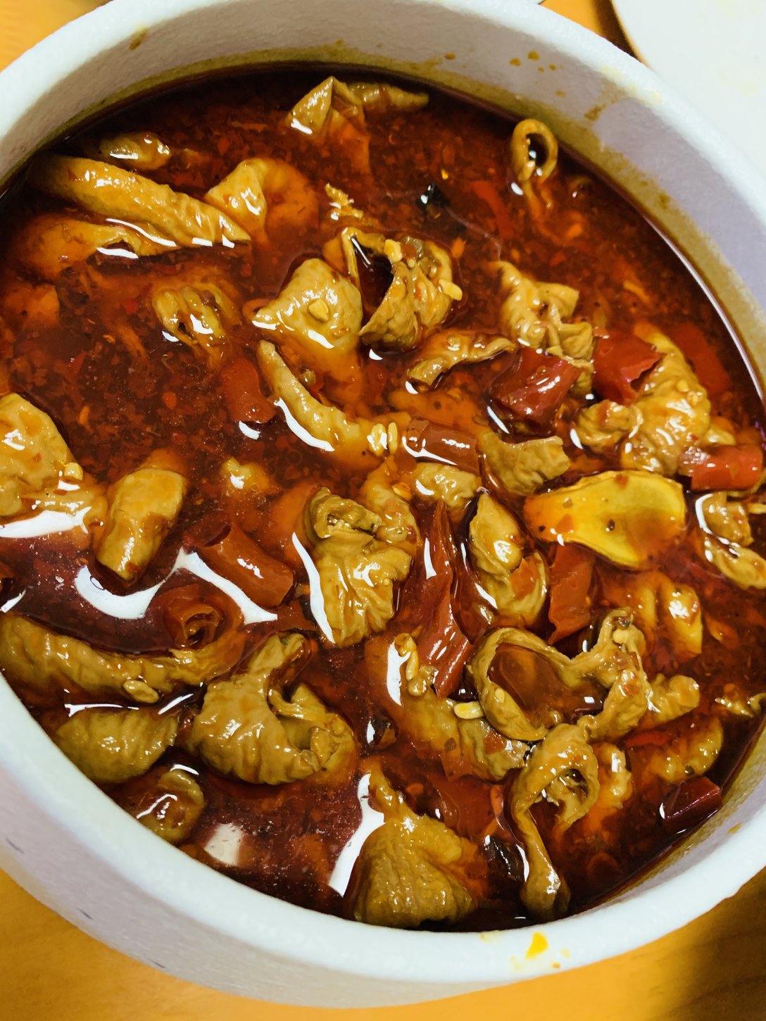 香臭香臭的麻辣肥肠,爱吃的一定会流口水,下饭一流