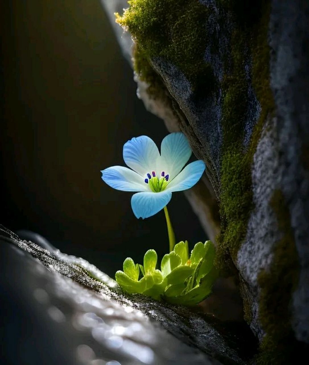 漂亮坚强的小花#摄影# #中国美景大赏