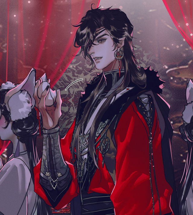 美术老师粉笔画太惊艳,判官,二哈,天官古风美男都会画,真酸了