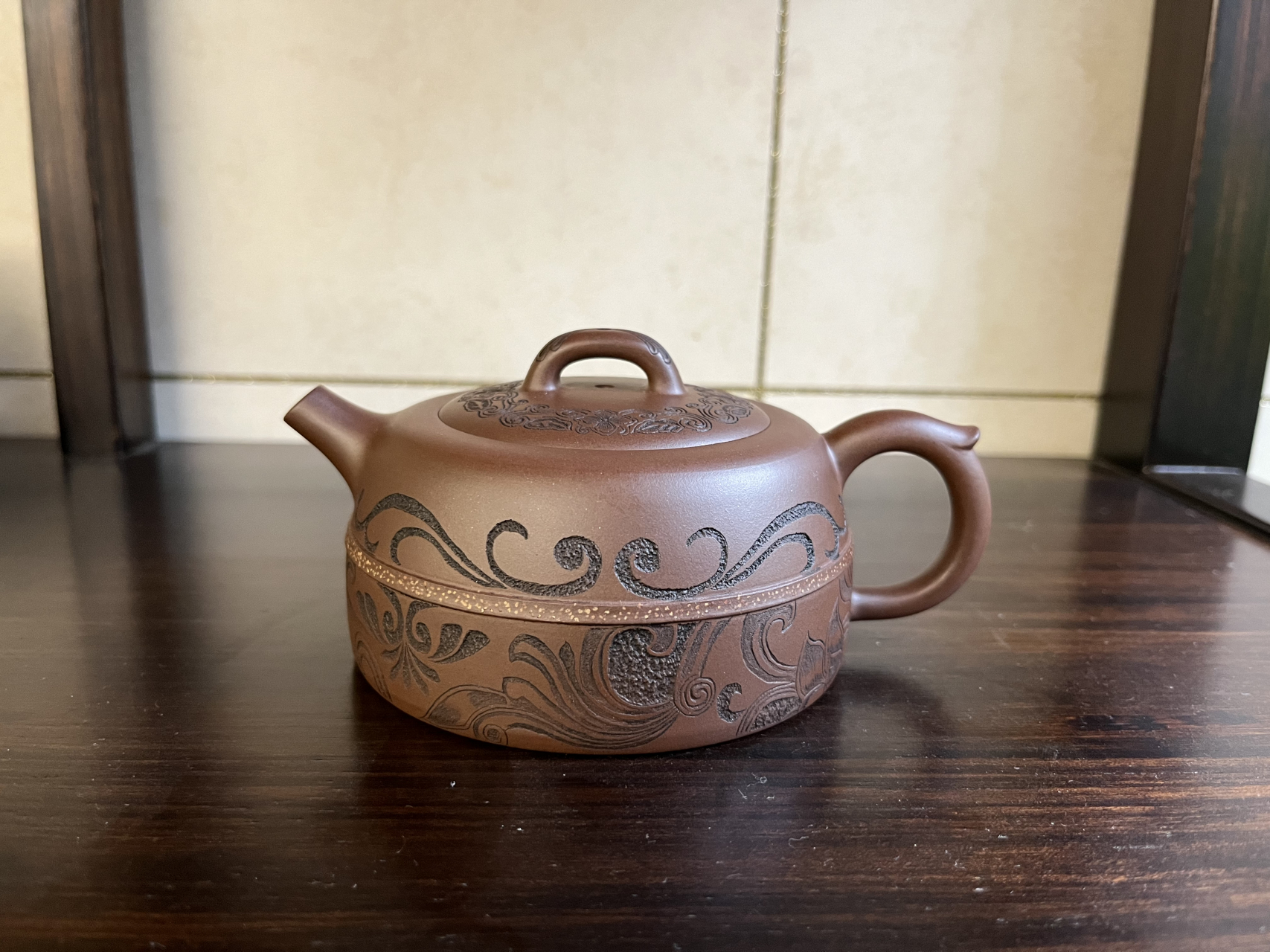 宜兴紫砂壶# #全手工