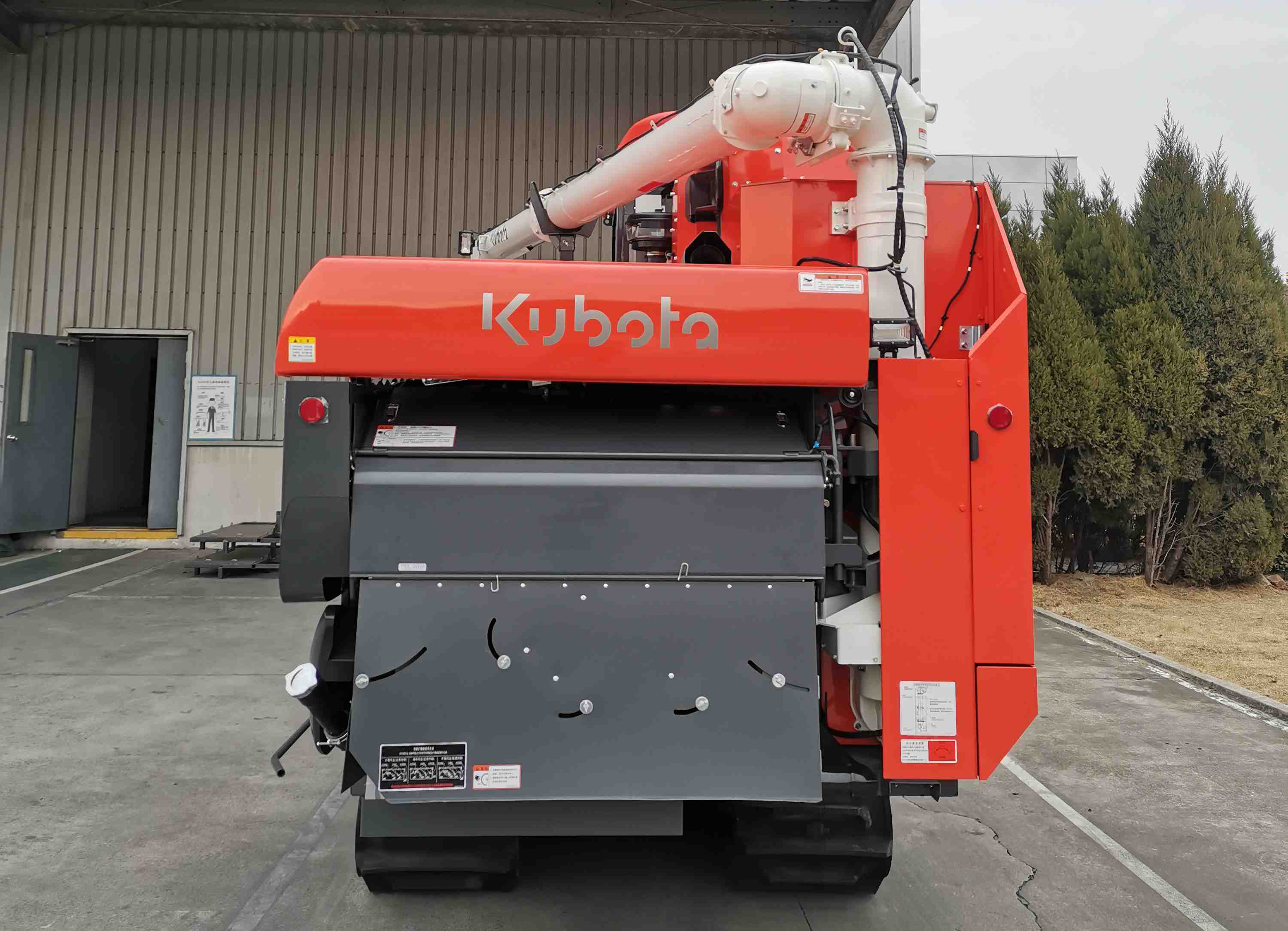 久保田4lbz-172c(arx5100mq)型半喂入式谷物收割机