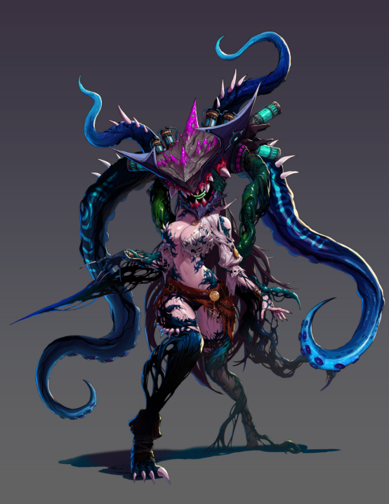 dnf重力之泉全怪物原画,附带npc及场景美术