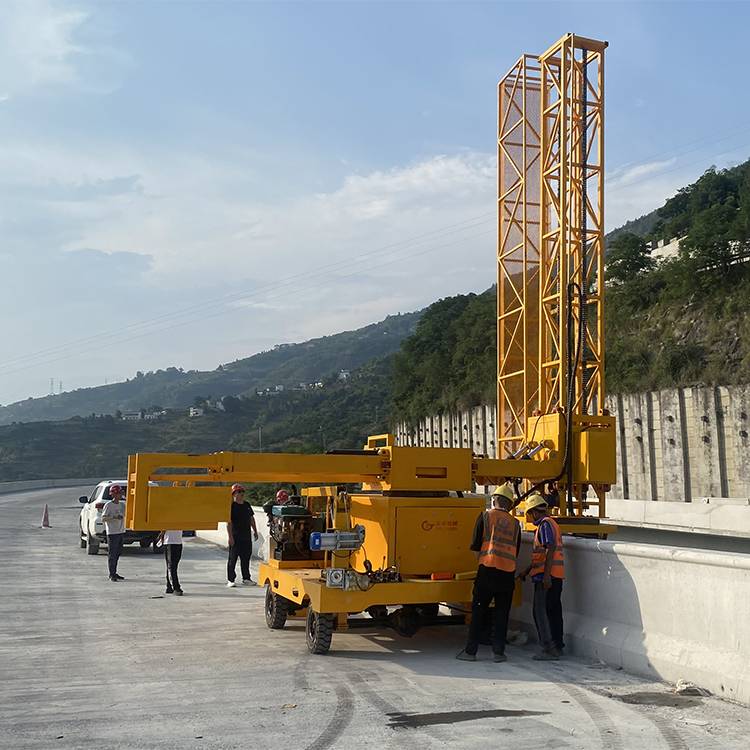单边桥梁检测车,一机多用安装高效
