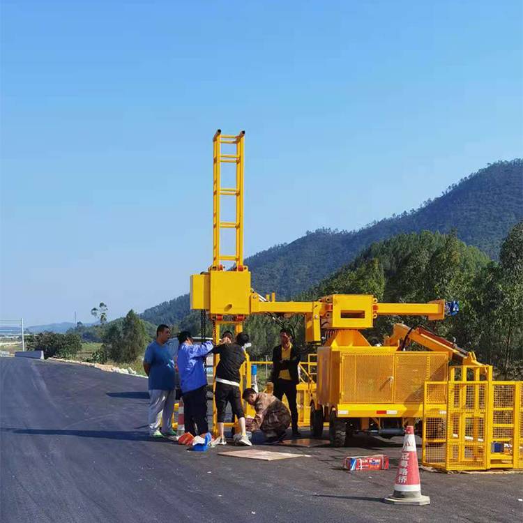 单边桥梁检测车,一机多用安装高效