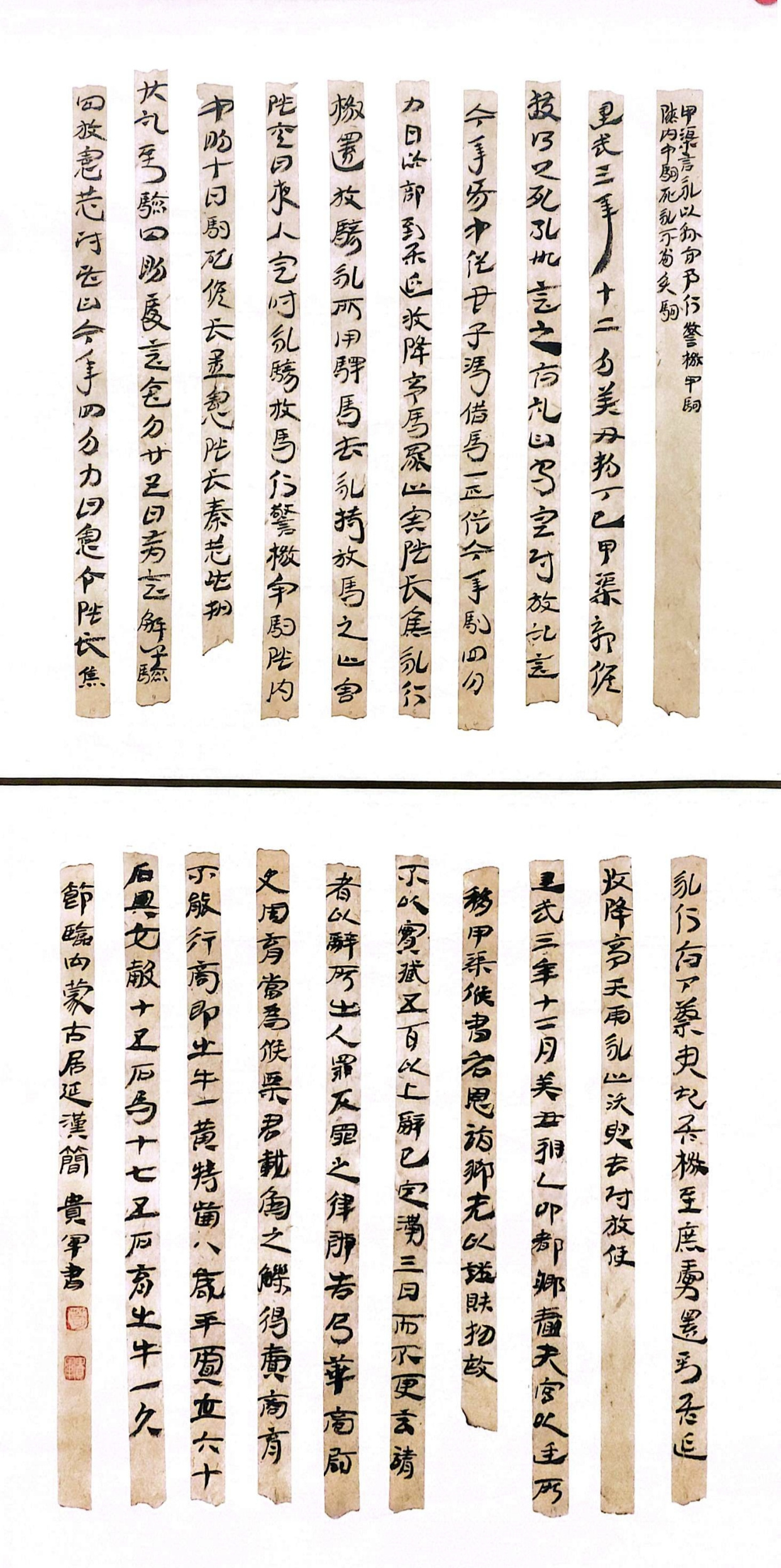新疆书法家协会会员:苟贵军