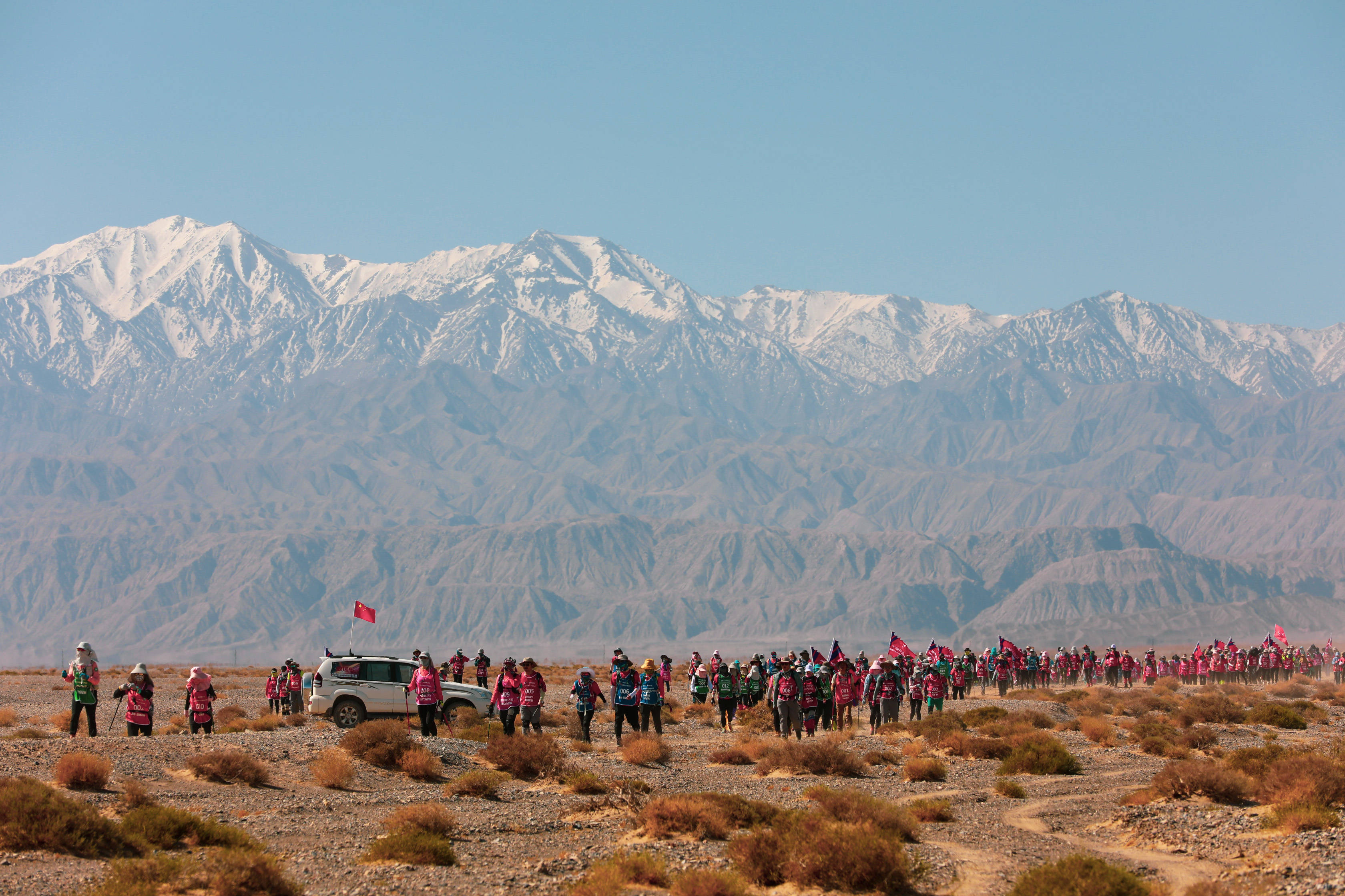 敦煌戈壁徒步,人生正需要一场这样的行走