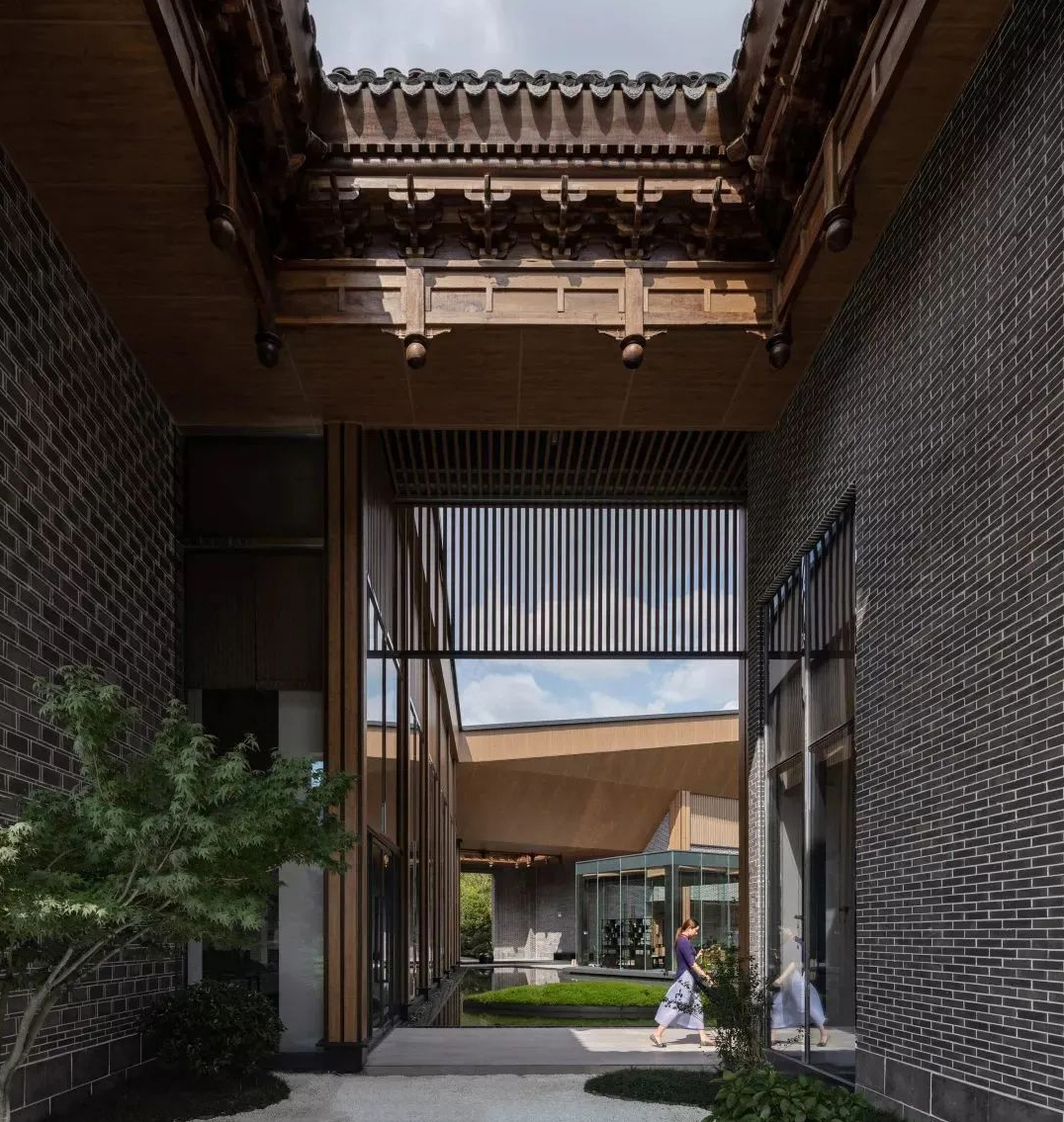 古建筑|什么是四水归堂?