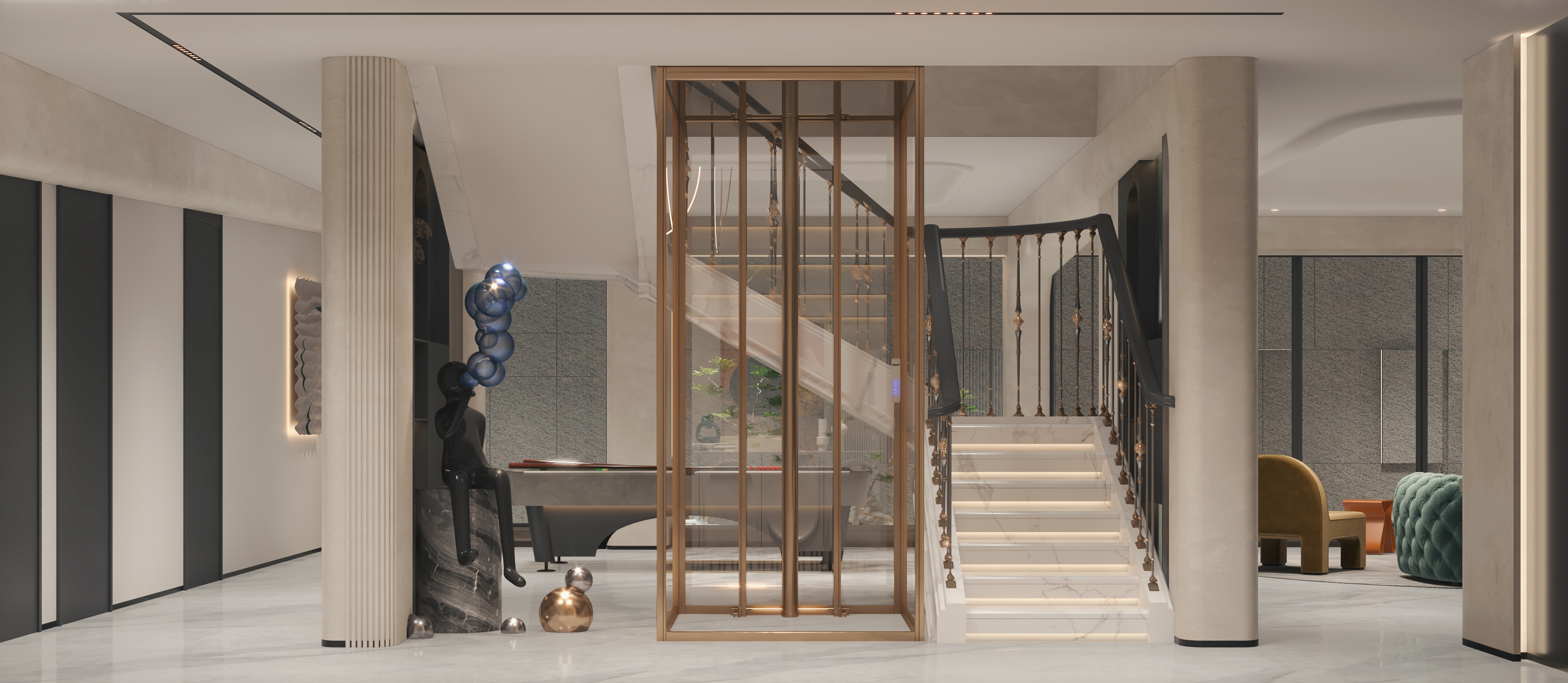 别墅电梯装修:奢华生活的细节彰显