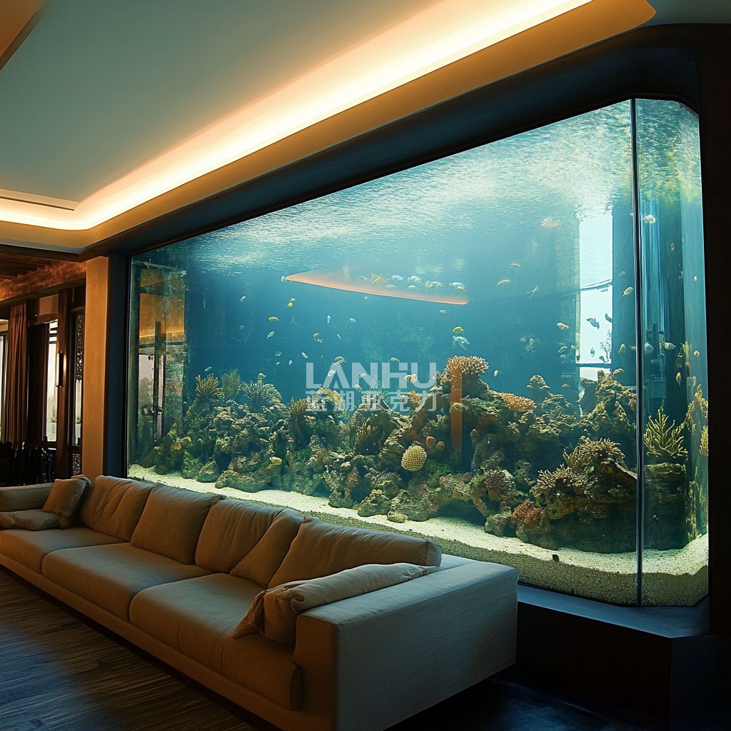 异形鱼缸,为什么亚克力比玻璃更合适?