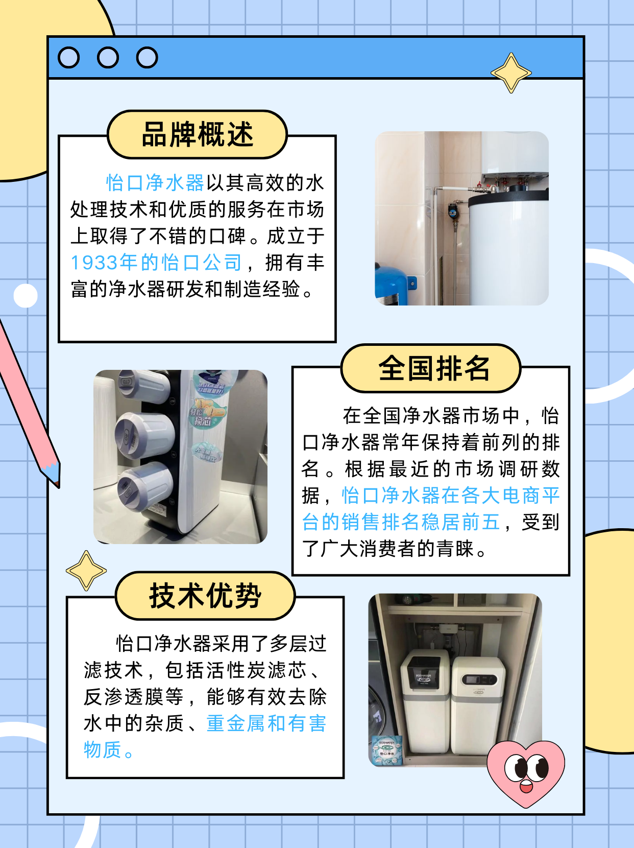 怡口净水器在全国排名