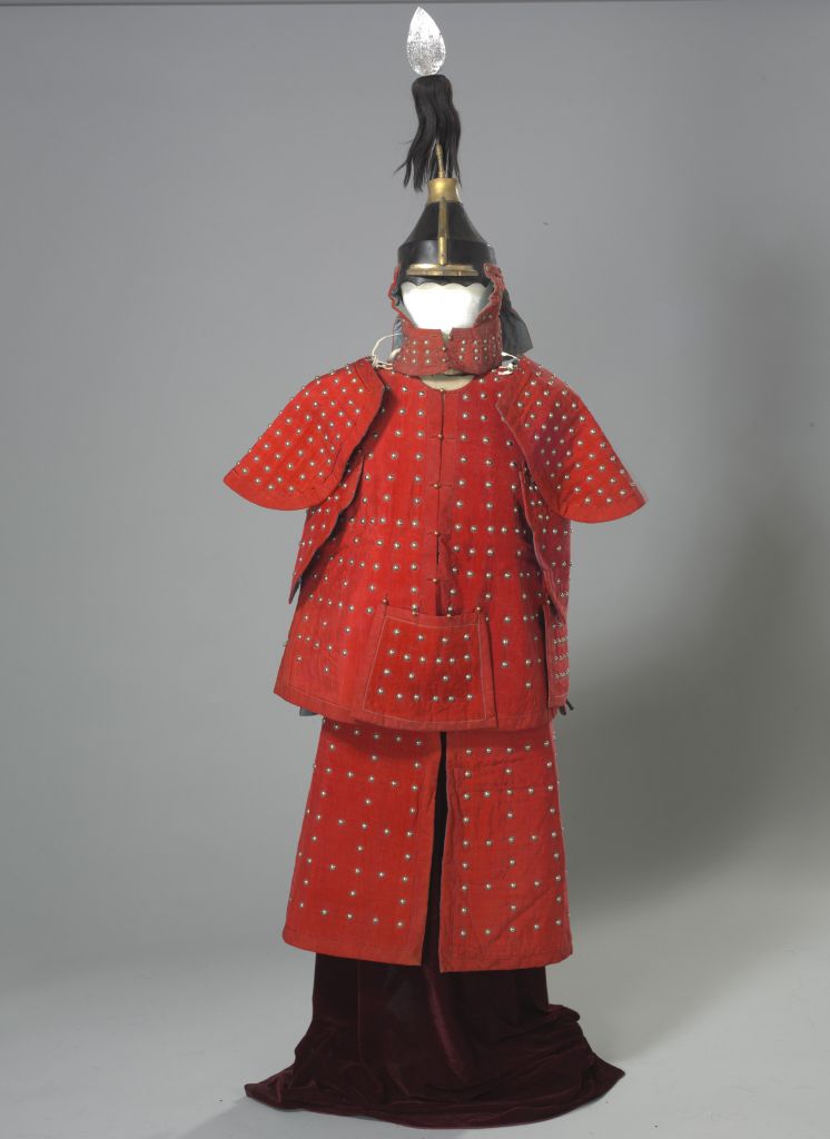 清朝时期的八旗盔甲