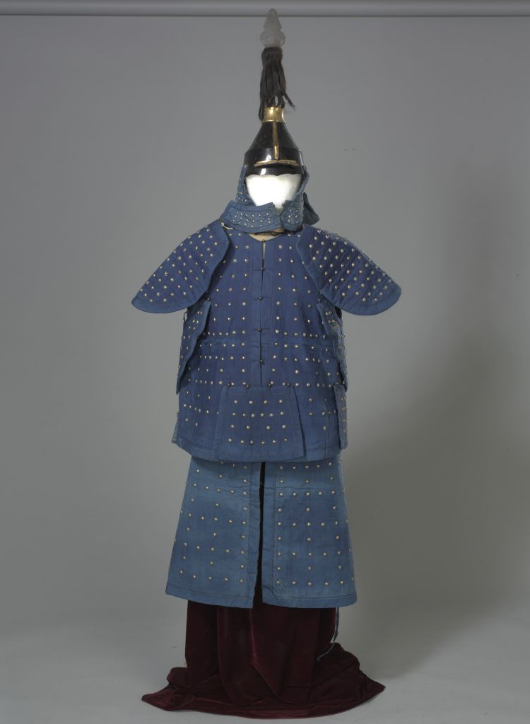 清朝时期的八旗盔甲