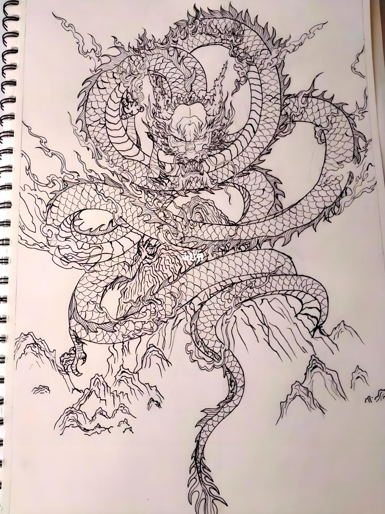 龙怎么画又简单又霸气