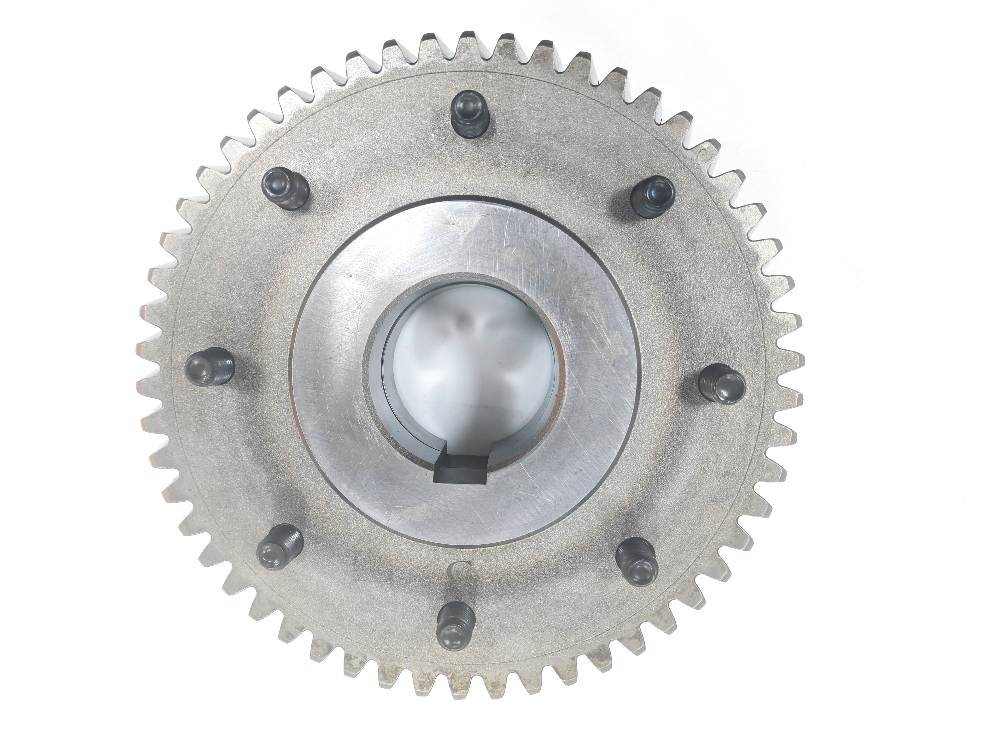 Installation view of HOWO transmission gear spacer