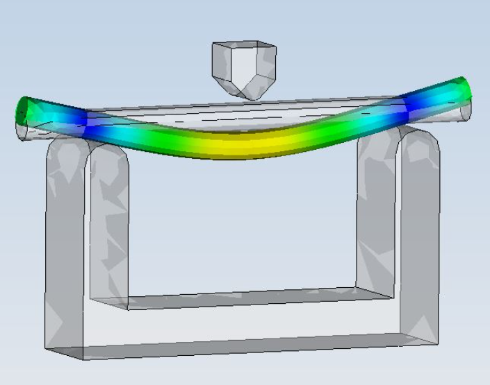 疲劳试验机三点弯曲强度试验