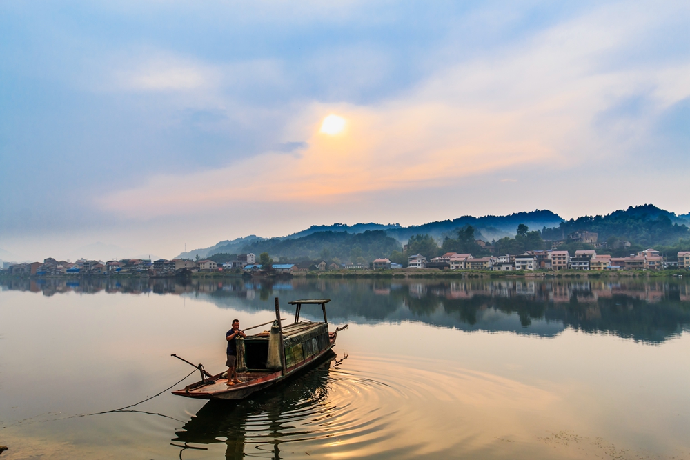 资江风光带:益阳的璀璨明珠