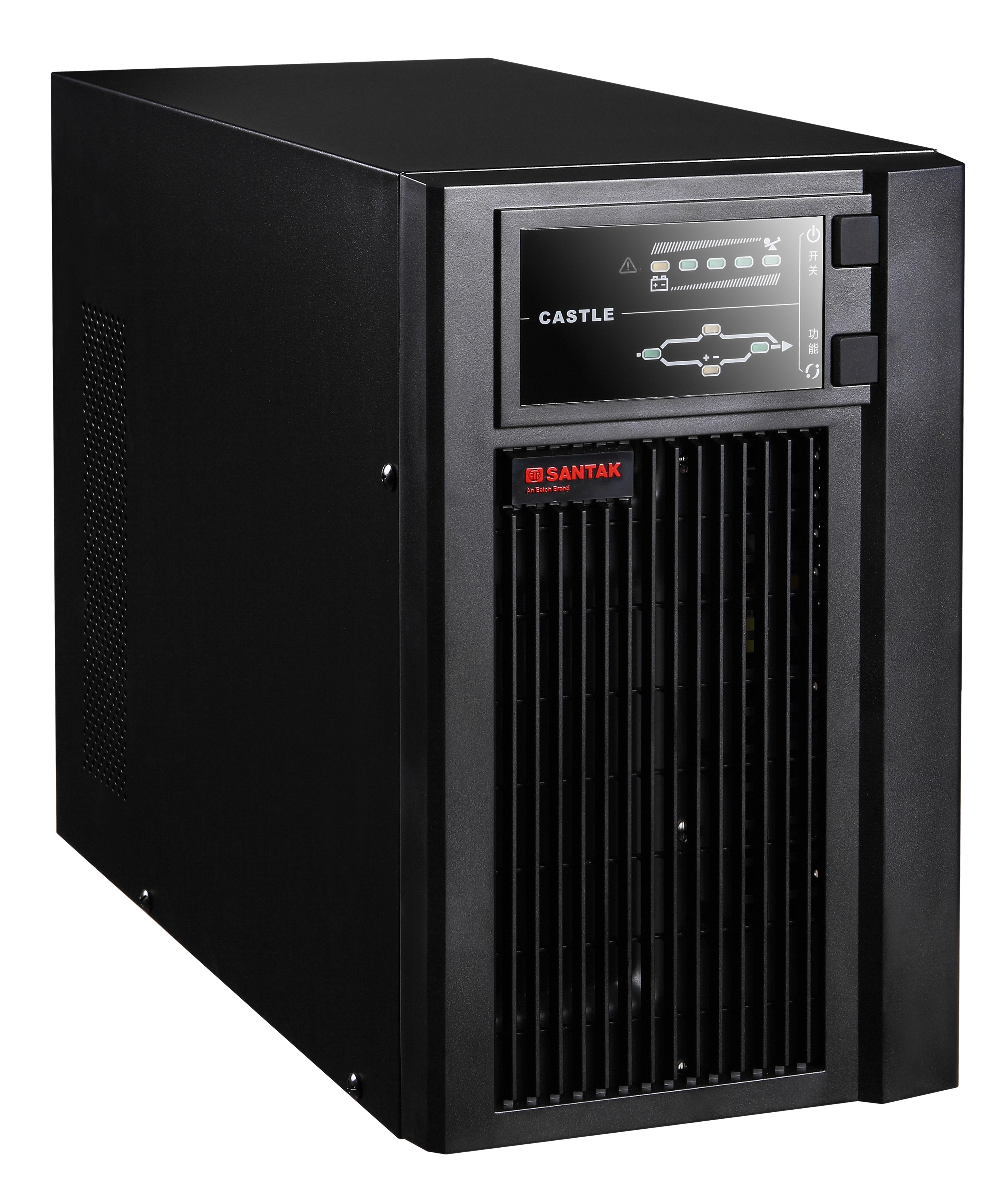 santak山特c1k 在线式ups不间断电源1000va/800w 内置电池标机