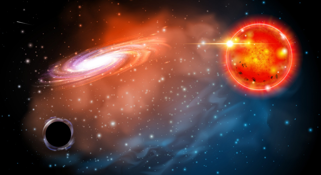 彩色黑洞?黑洞是因为它是黑色吗?