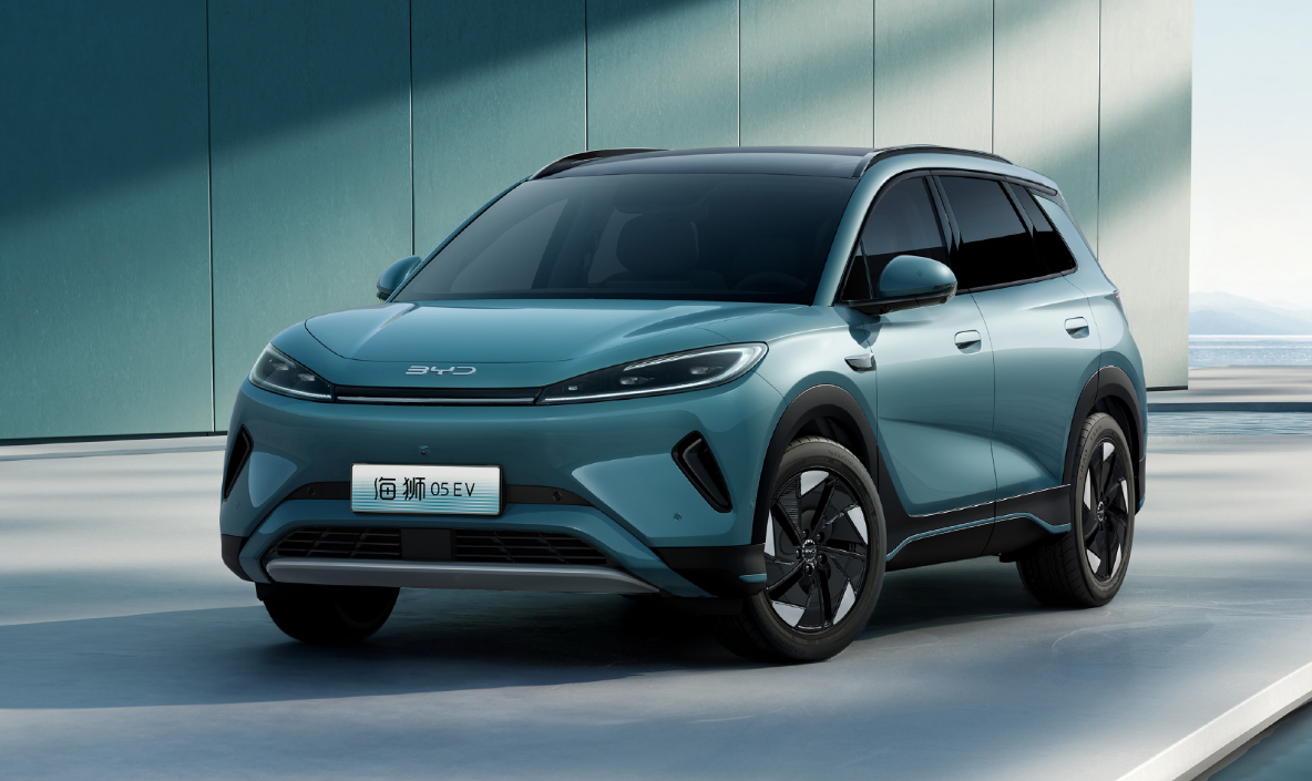 比亚迪海狮05 ev官图发布:e平台3.0 dipilot 100智能驾驶