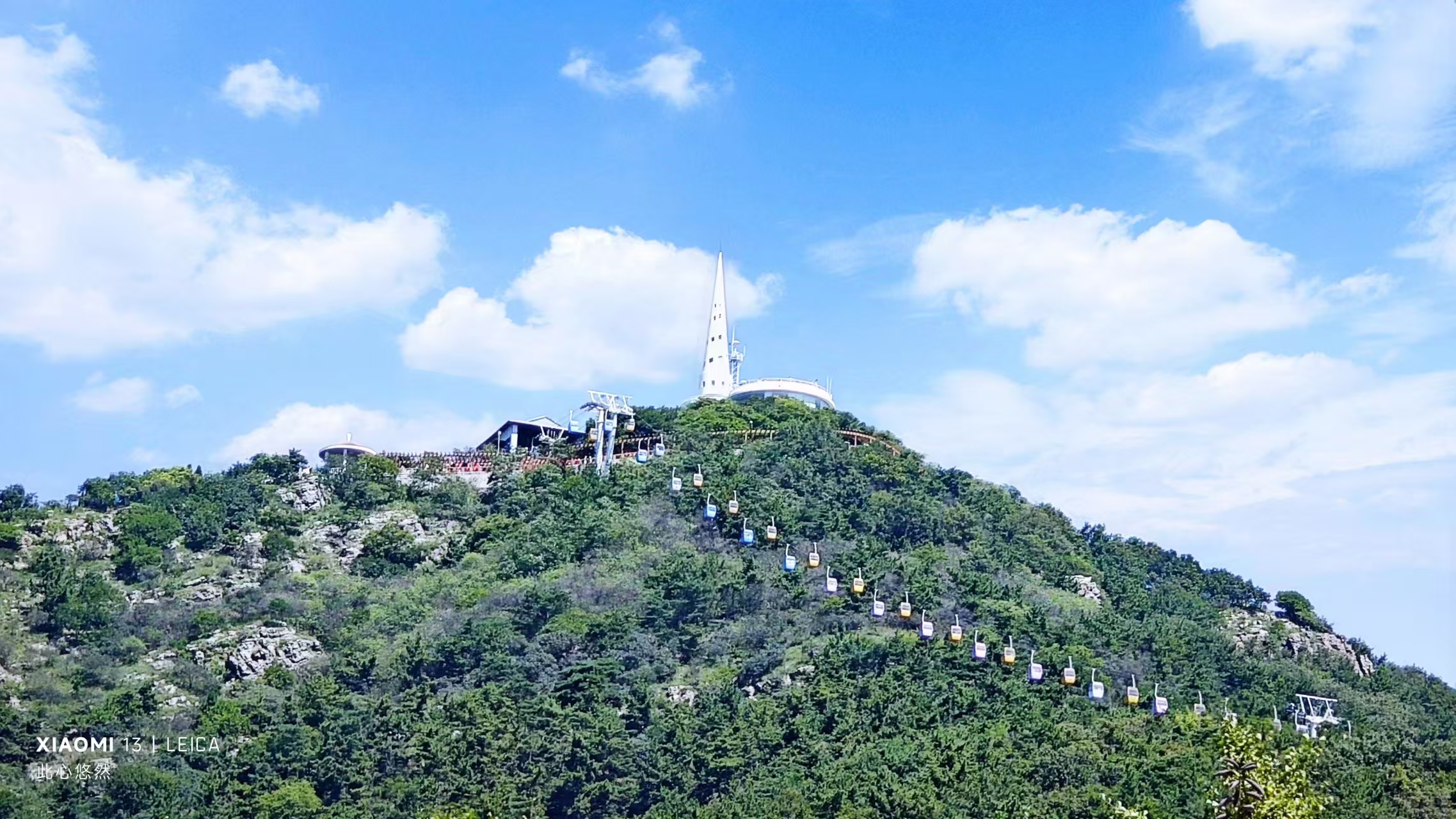 登莲花山观景平台,360度赏大连美景